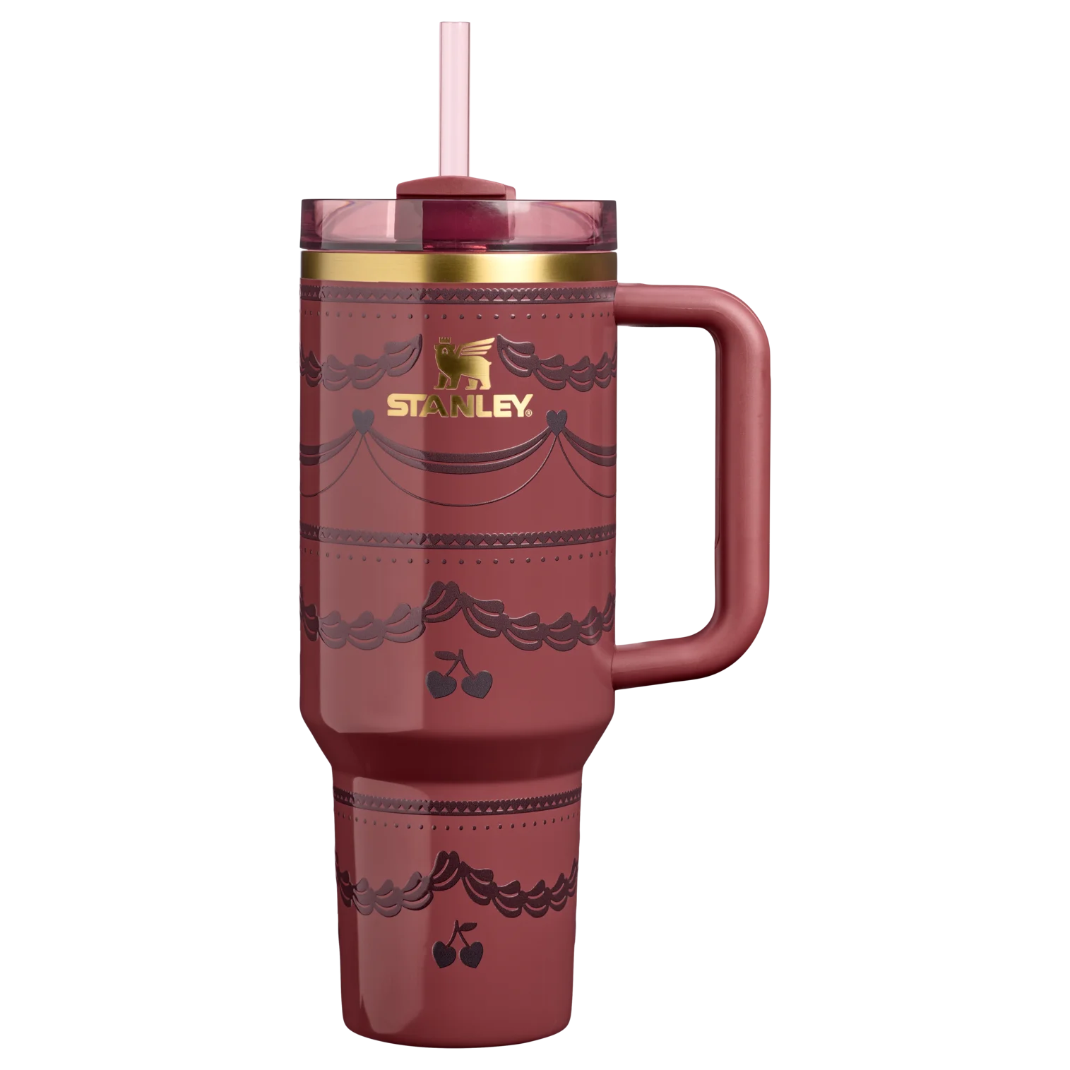 Stanley Quencher H2.0 Flowstate Tumbler – Kırmızı Velvet Cake
