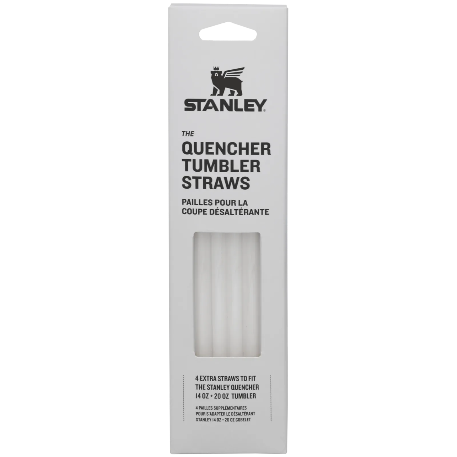 Stanley Quencher H2.0 Flowstate Tumbler Straws – Clear