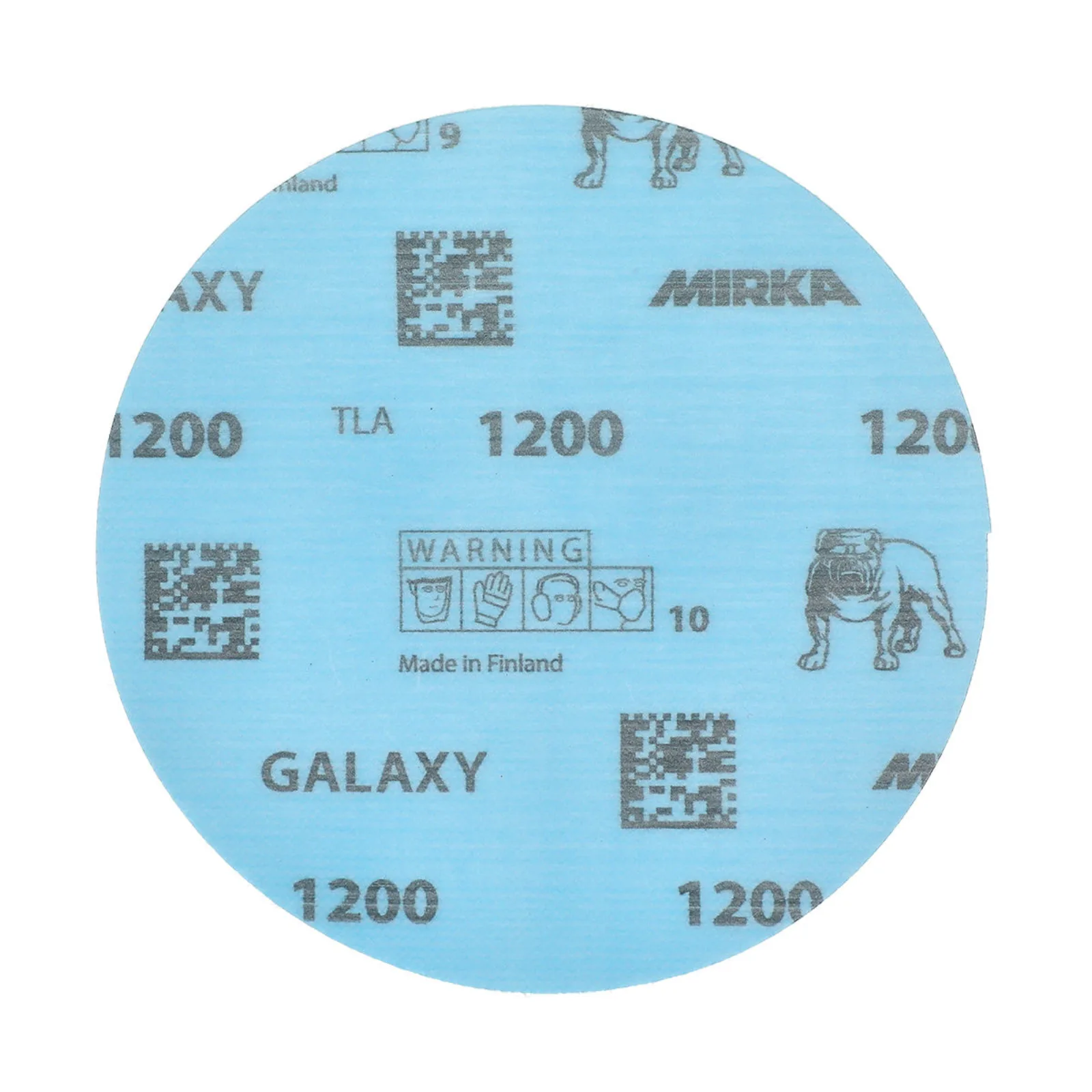 Mirka 125 mm GALAXY Premium Zımpara Diski P1200 — 50'li Paket