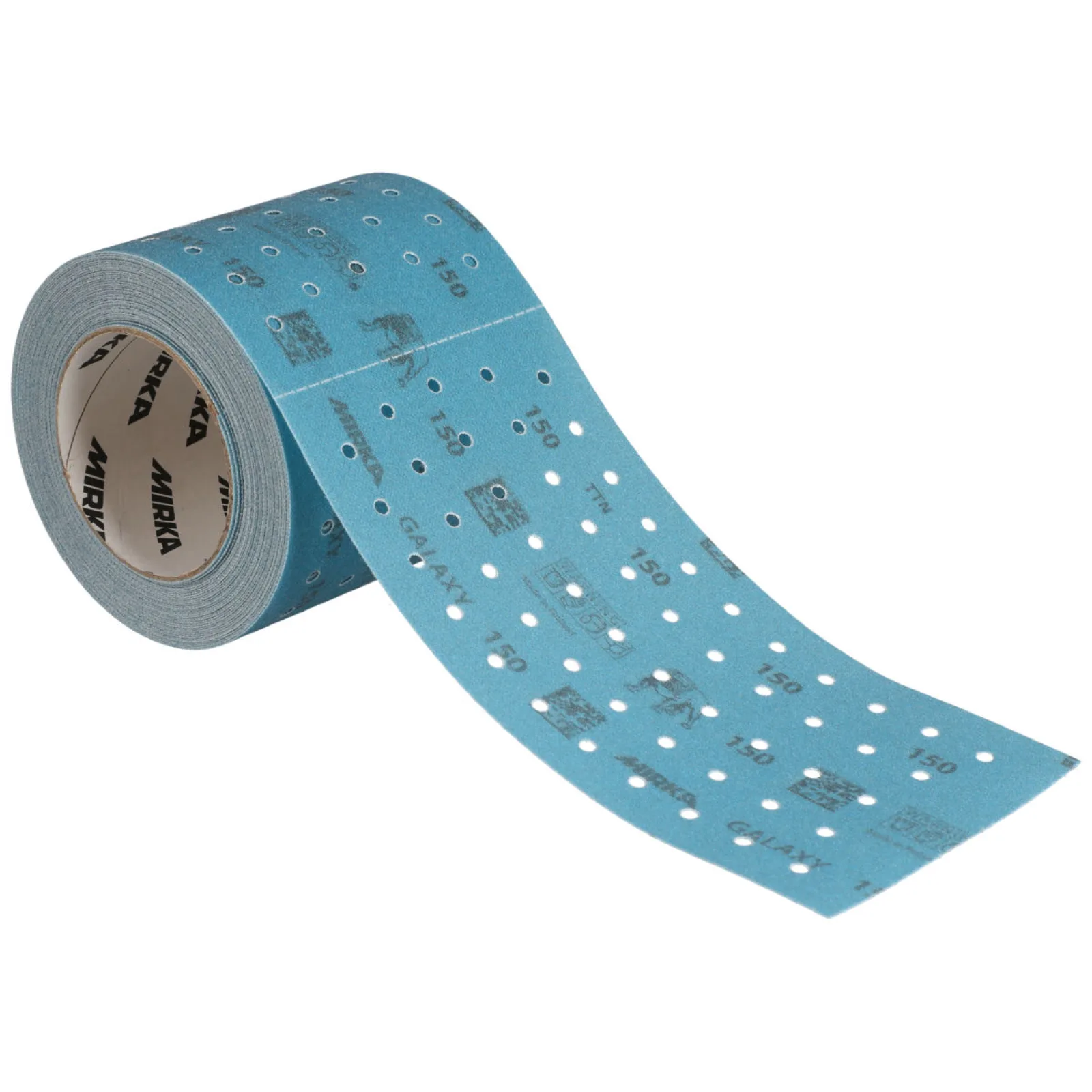 Mirka 115×230 mm GALAXY Zımpara Rulosu P150 — 50'li Paket