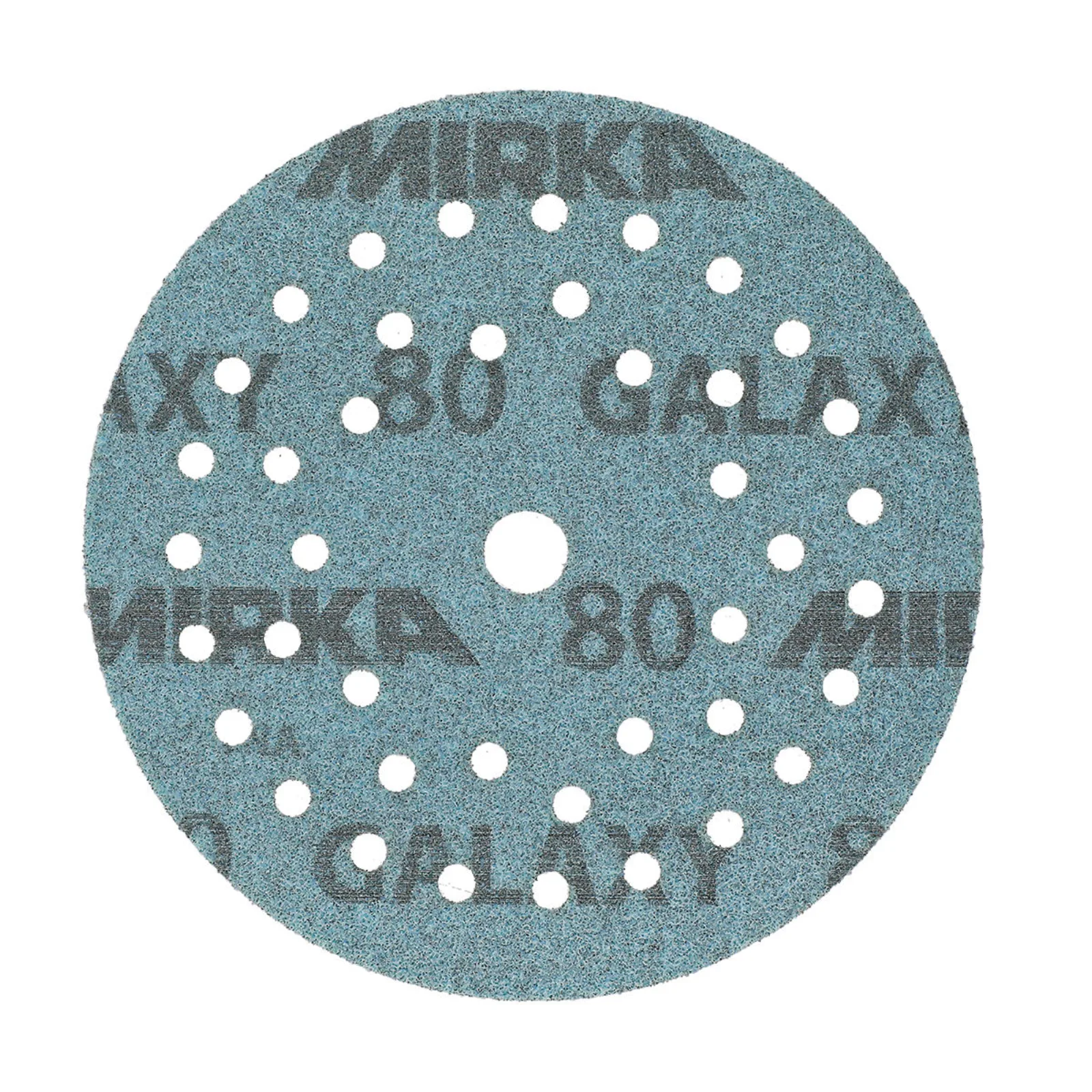 Mirka 125 mm GALAXY Multifit Premium Zımpara Diski P80 — 50'li Paket