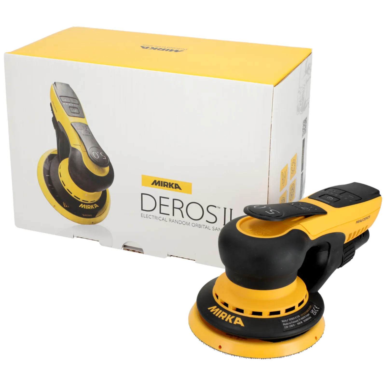 Mirka DEROS II 550 125 mm Eksantrik Zımpara Makinesi