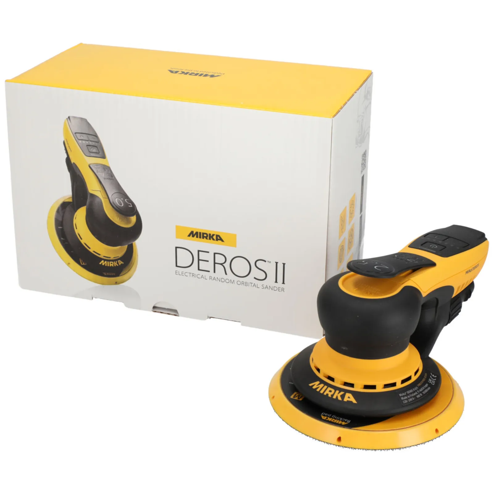 Mirka DEROS II 625 150 mm Eksantrik Zımpara Makinesi