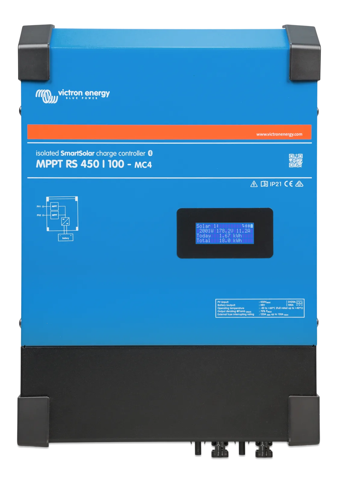Victron SmartSolar MPPT RS 450/200-MC4