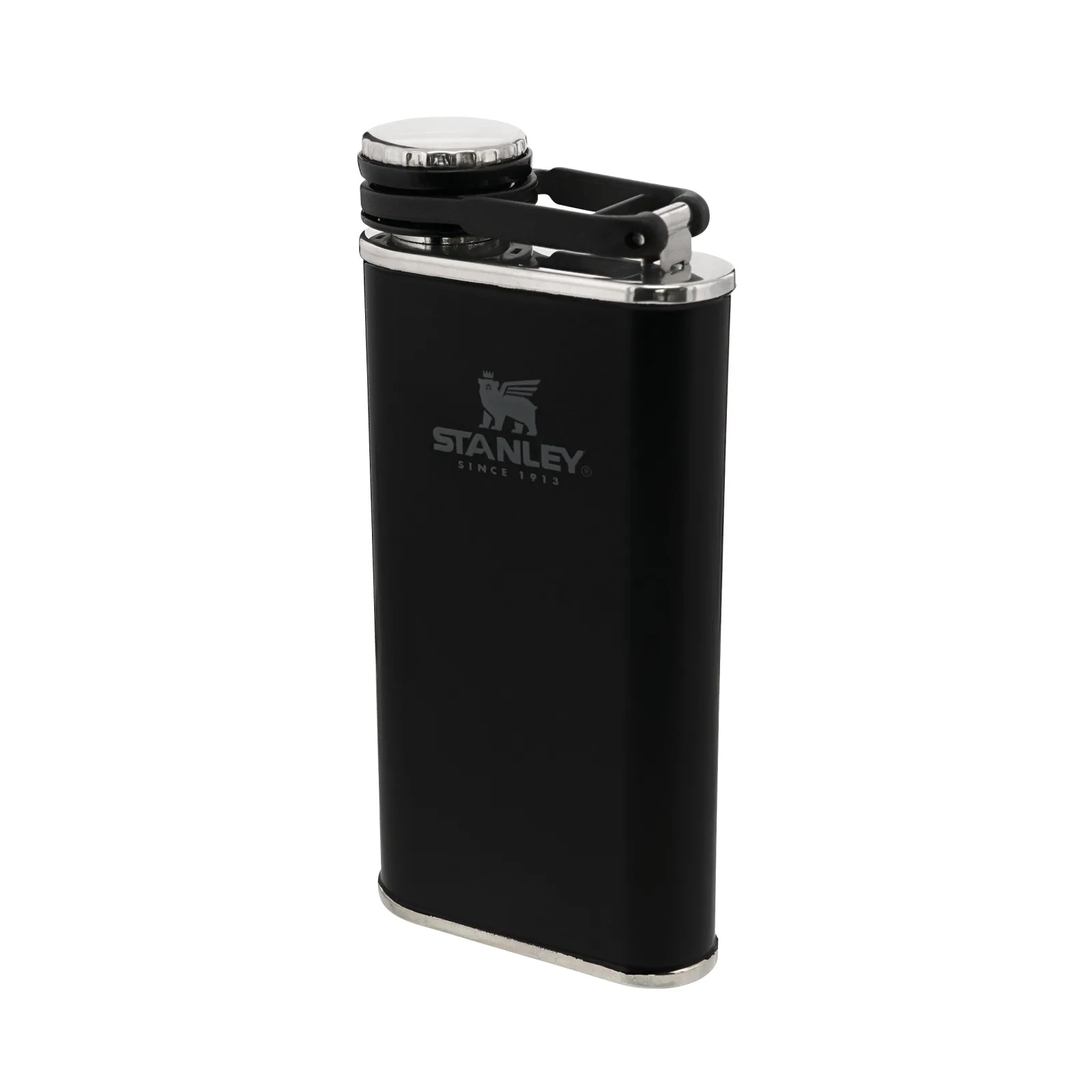 Stanley Classic Easy Fill Geniş Ağız Flask – Matte Siyah Pebble