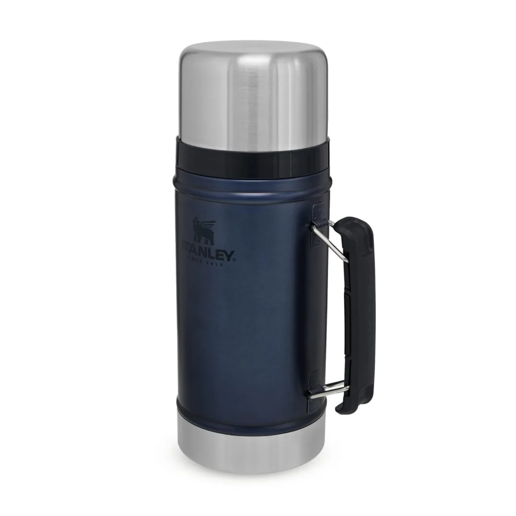 Classic Legendary Food Jar – Matte Black Pebble
