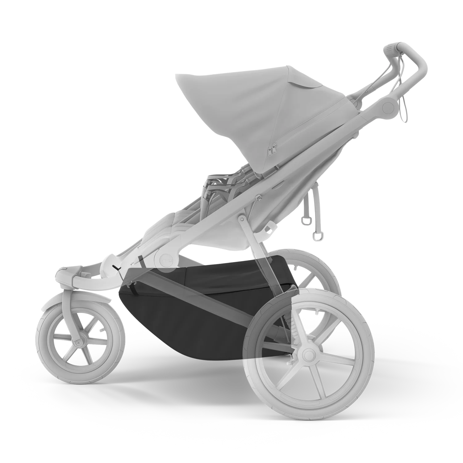 Thule Urban Glide Çiftli Bebek Arabası extended Yük basket