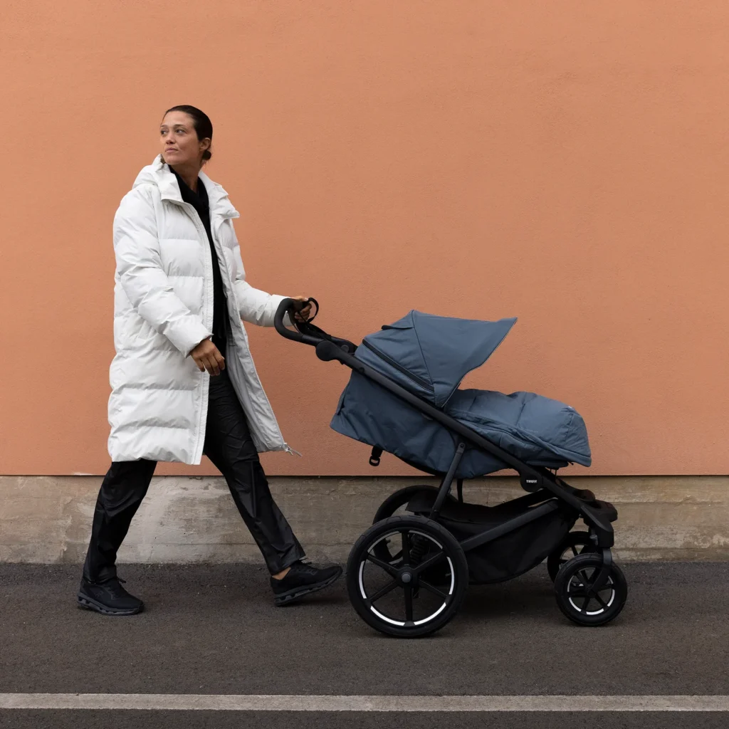 Thule Urban Glide Çiftli Bebek Arabası extended Yük basket