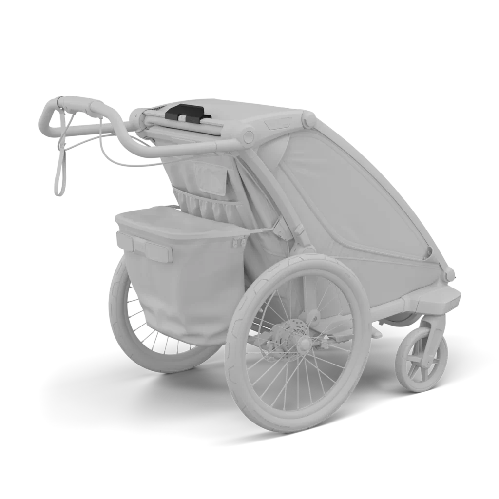 Thule Aion changing Çanta Bisiklet Römorku Klips