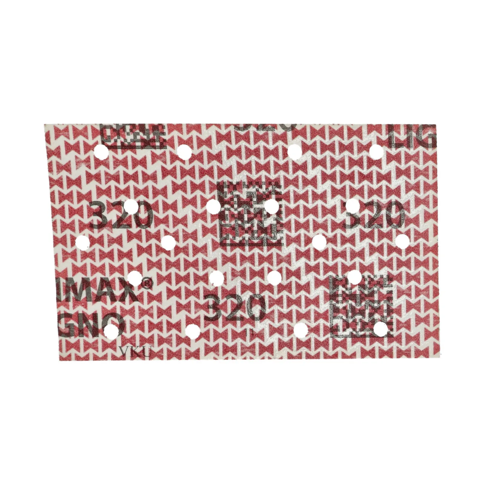 Mirka 81×133 mm ULTIMAX LIGNO Multifit Ahşap Zımpara Diski P320 — 50'li Paket