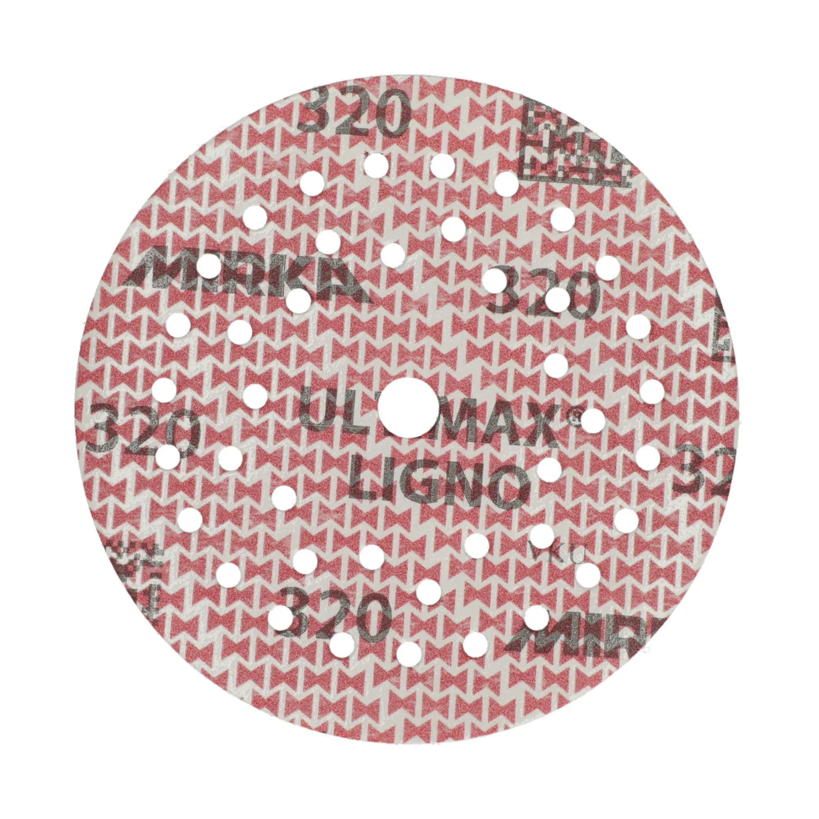 Mirka 125 mm ULTIMAX LIGNO Multifit Ahşap Zımpara Diski P320 — 100'lü Paket