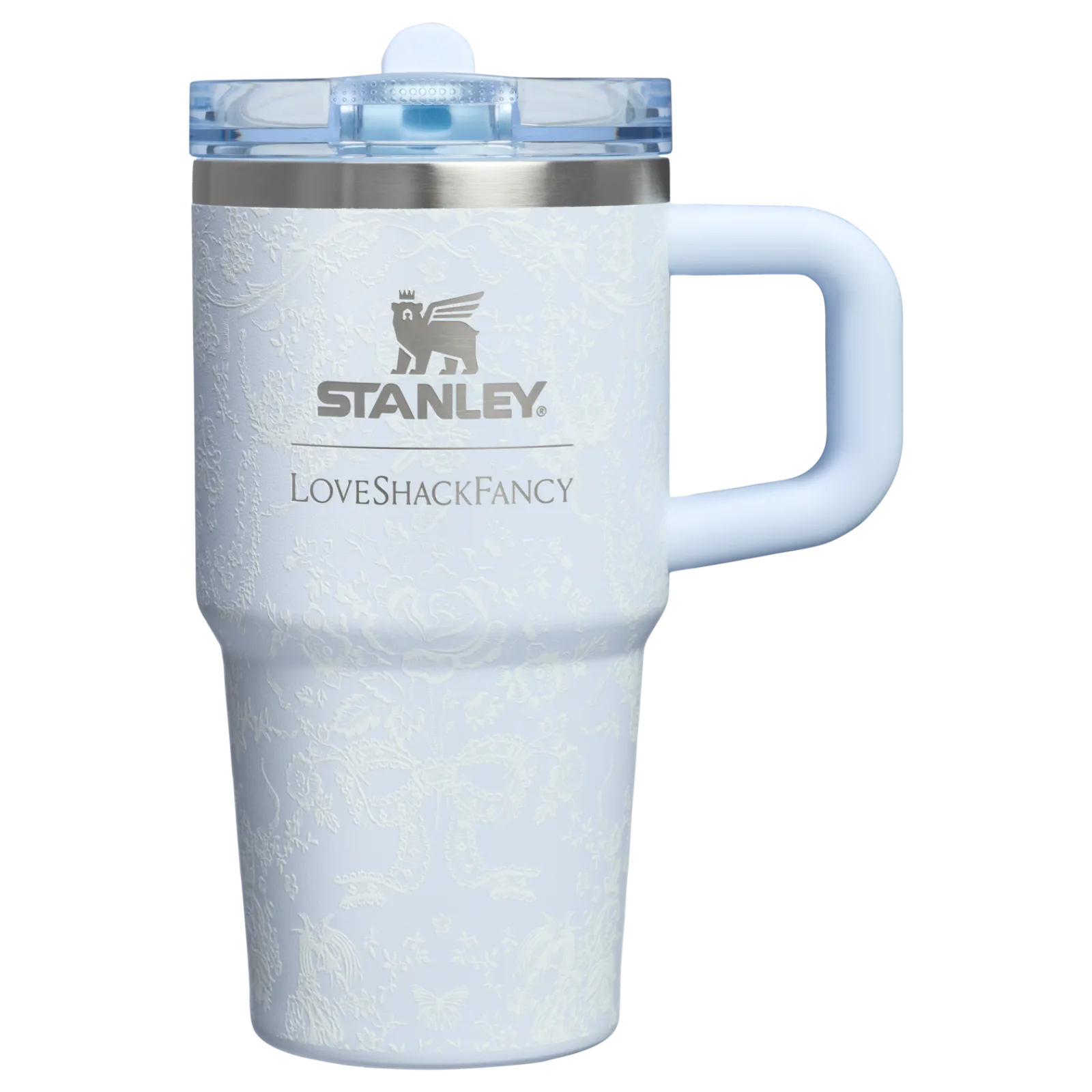 Stanley 1913 x LoveShackFancy Quencher ProTour Tumbler – Coquette Bow - Chantilly