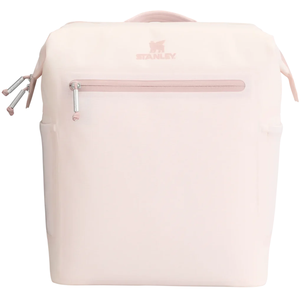Madeleine Midi Backpack Soft Cooler – Rose Quartz
