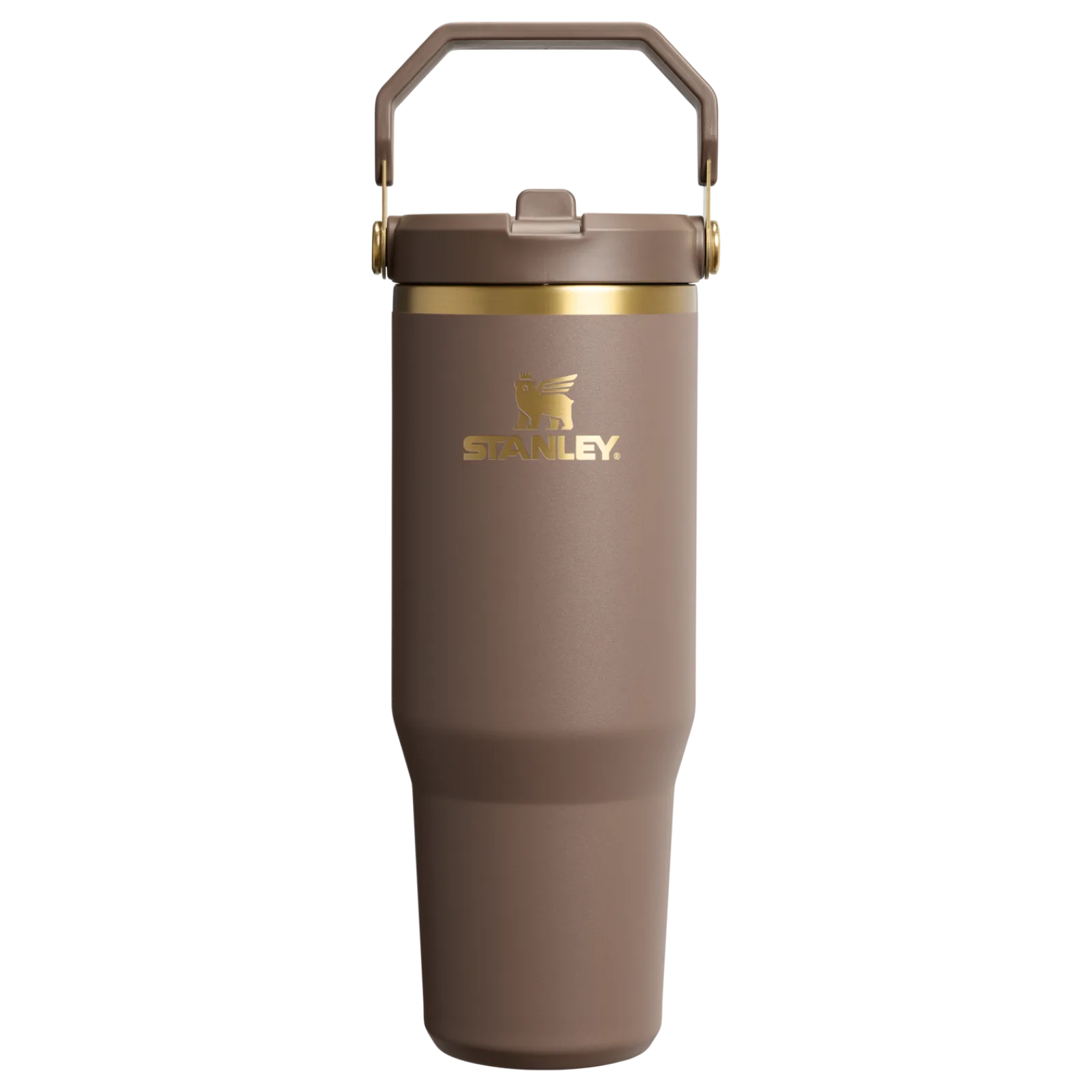 Stanley IceFlow Pipetli Kapak 2.0 Tumbler – Espresso Altın