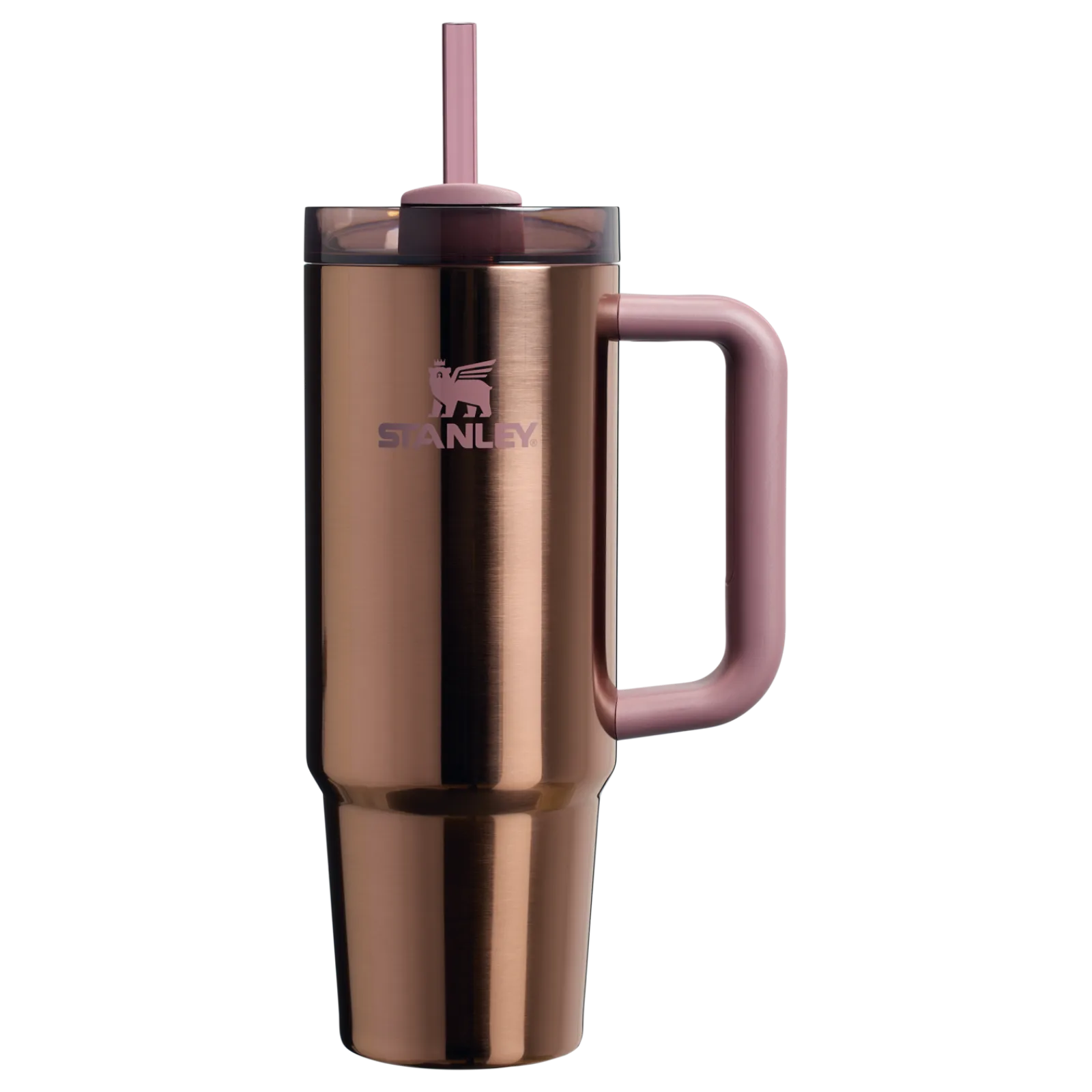 Stanley Quencher H2.0 Flowstate Tumbler – Polished Pembe Gül Altın