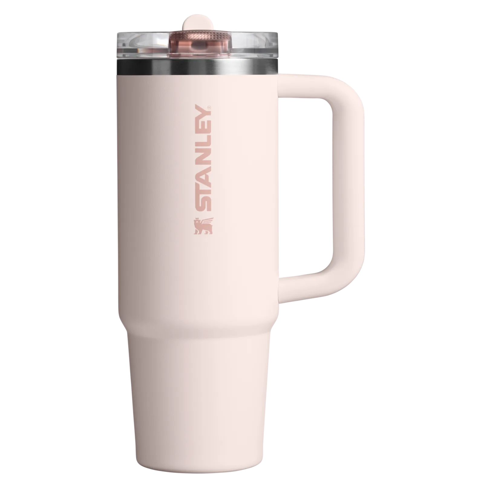 Stanley Quencher ProTour Pipetli Kapak Tumbler – Pembe Kuvars
