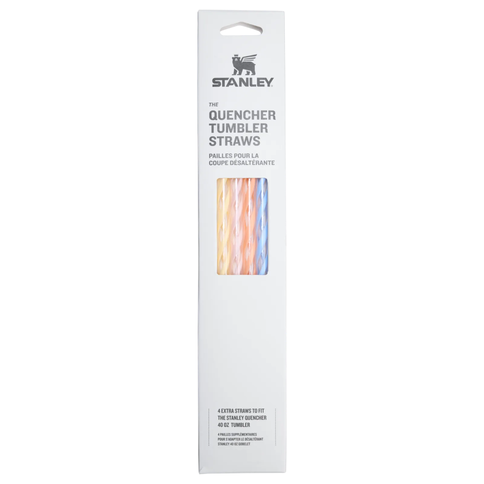 Stanley Quencher H2.0 Flowstate Tumbler Straws – Pembe