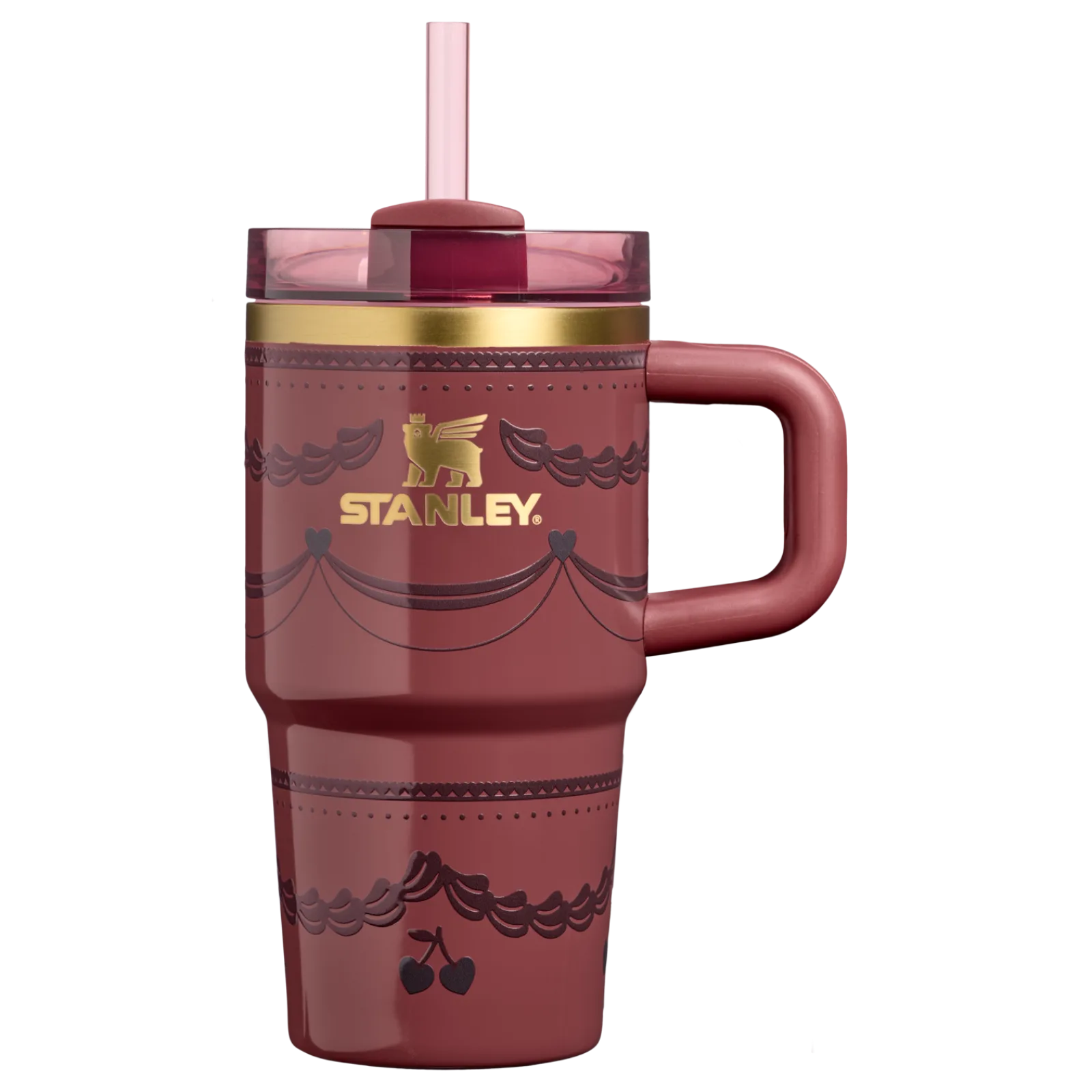 Stanley Quencher H2.0 Flowstate Tumbler – Kırmızı Velvet Cake