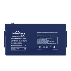 Tommatech LFP MRN1 Series 12.8V 200AH LV