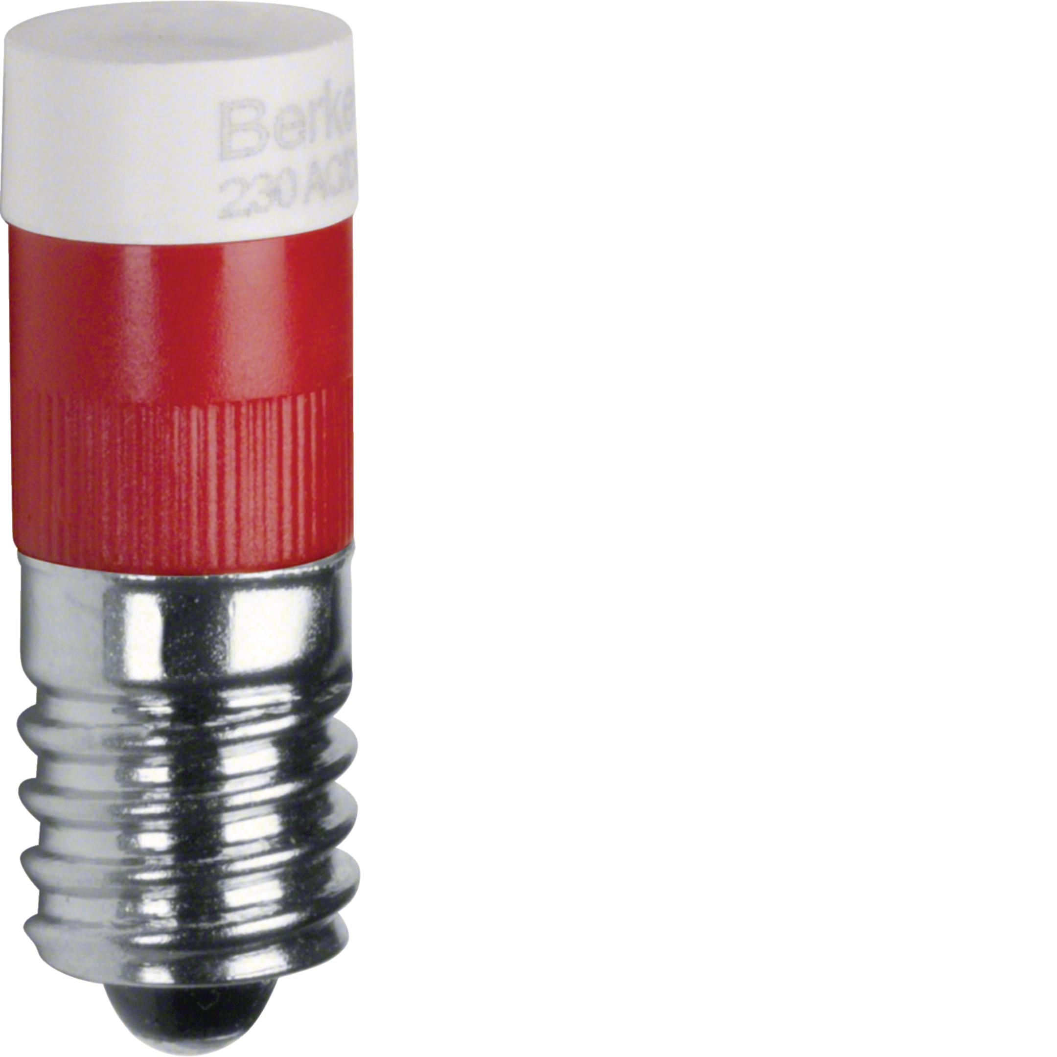 Berker R.3 LED Lamba E10 - Işık Kontrolü, Kırmızı