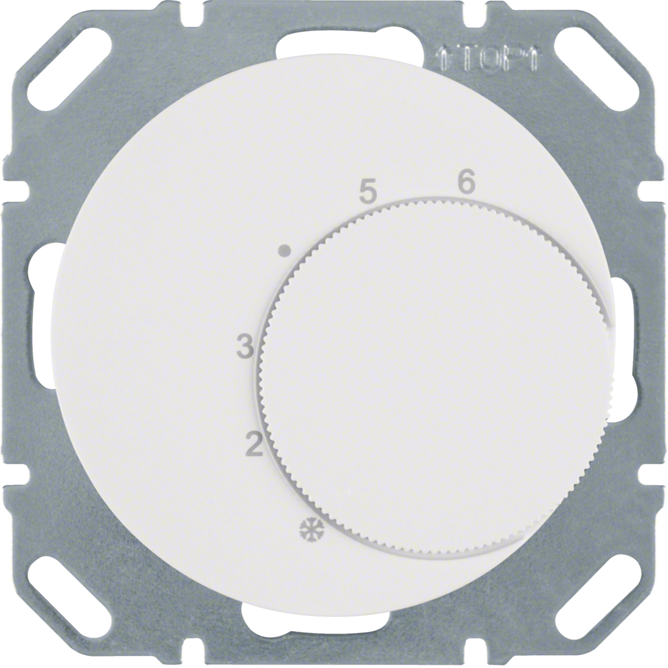 Berker R.3 Termostat - Enversör, P, Parlak Beyaz