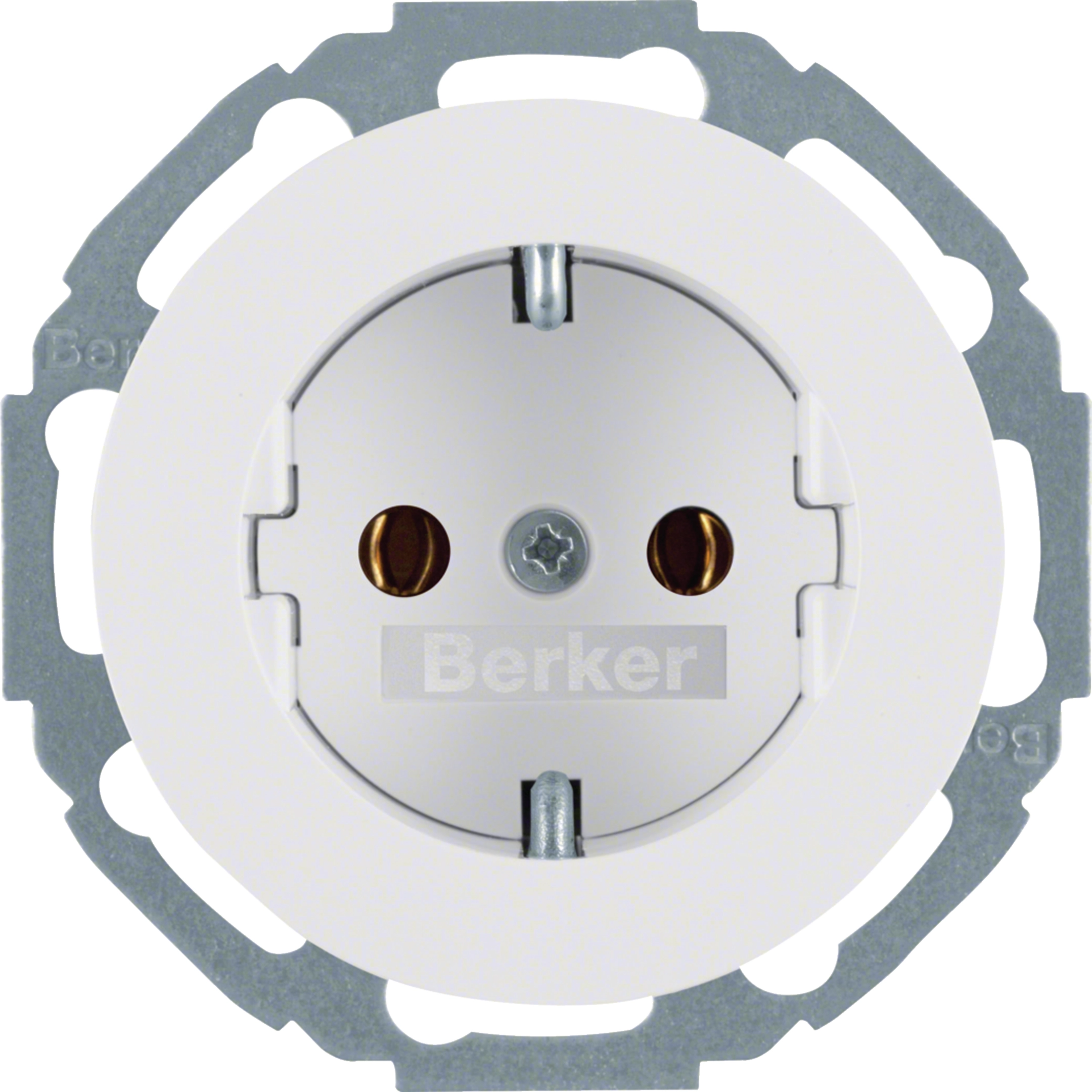 Berker R.3 Priz Montaj Yönü 45° R.classic - Beyaz