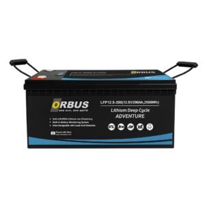 Orbus Lityum 12.8V 200Ah LiFePO4 Akü