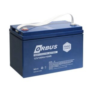 Orbus 12V 100Ah Derin Deşarjlı Jel Akü
