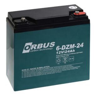 Orbus 12V 24Ah Elektrikli Bisiklet Aküsü