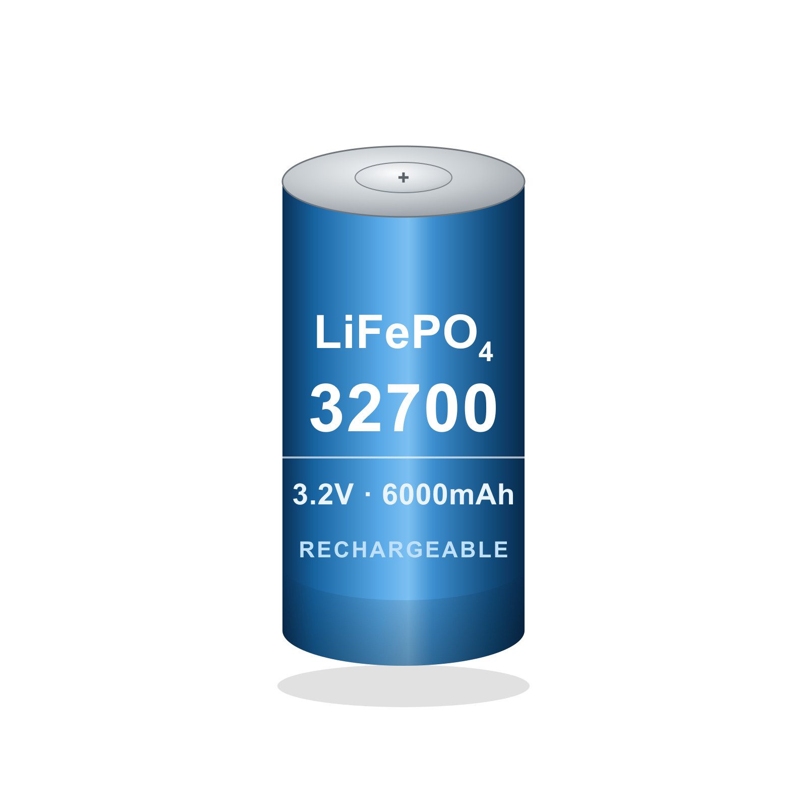 Orbus 32700 Lifepo4 Şarj Edilebilir Pil
