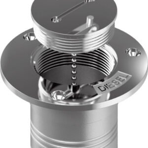 Würth Anahtarlı Dolum Kapağı A4 Paslanmaz Çelik (su) D 38,5