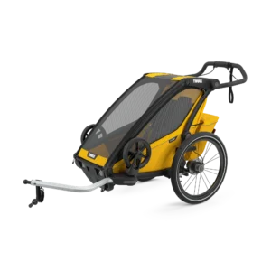 Thule Chariot Sport Çok Amaçlı Bebek Arabası (tek Kişilik) Black/Spectra Yellow
