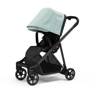 Thule Shine Bebek Arabası Siyah/Açık Mavi
