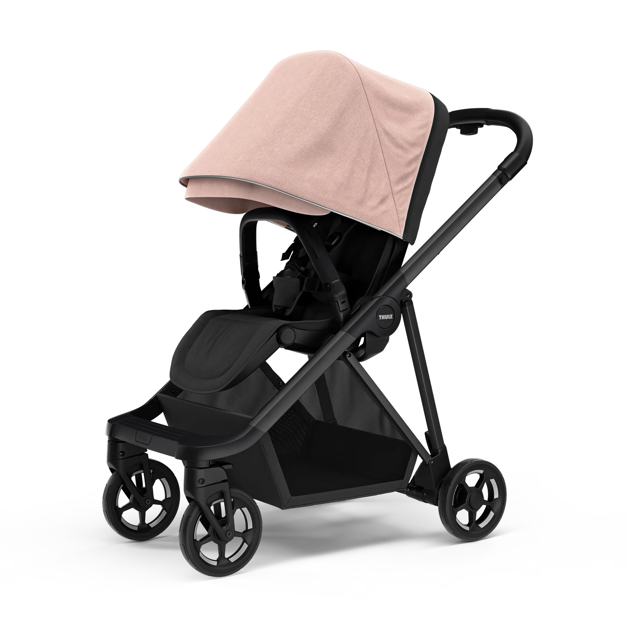 Thule Shine Bebek Arabası Pembe/Siyah