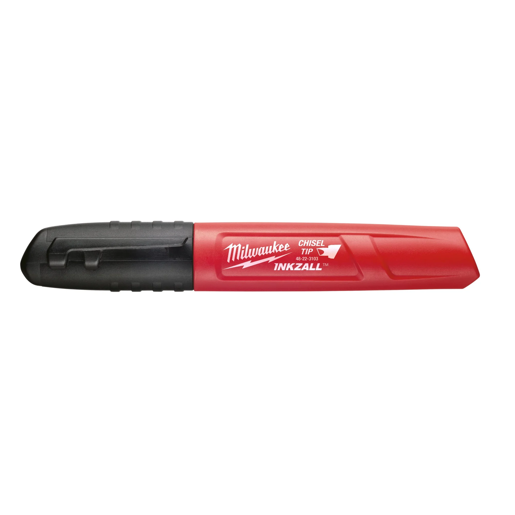 Milwaukee INKZALL İnce Kesik Uçlu Markör Siyah (1,0–4,8 mm)