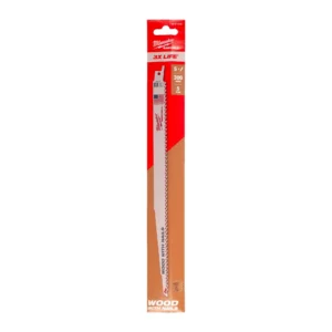 Milwaukee Kılıç Testere Bıçağı Yıkım Çivili Ahşap 300 × 5 mm 5 TPI S1411DF — 5'li Paket