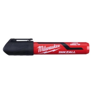 Milwaukee INKZALL Kesik Uçlu Markör Siyah (L) — 3'lü Paket