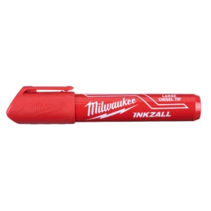 Milwaukee INKZALL Kesik Uçlu Markör Kırmızı (L)