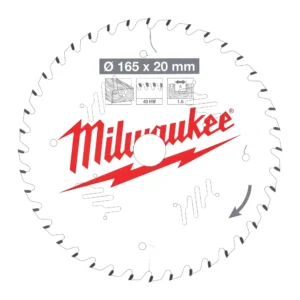 Milwaukee Daire Testere CSB PW 165 × 20 × 1,6 × 40DİŞ M18 FPS55