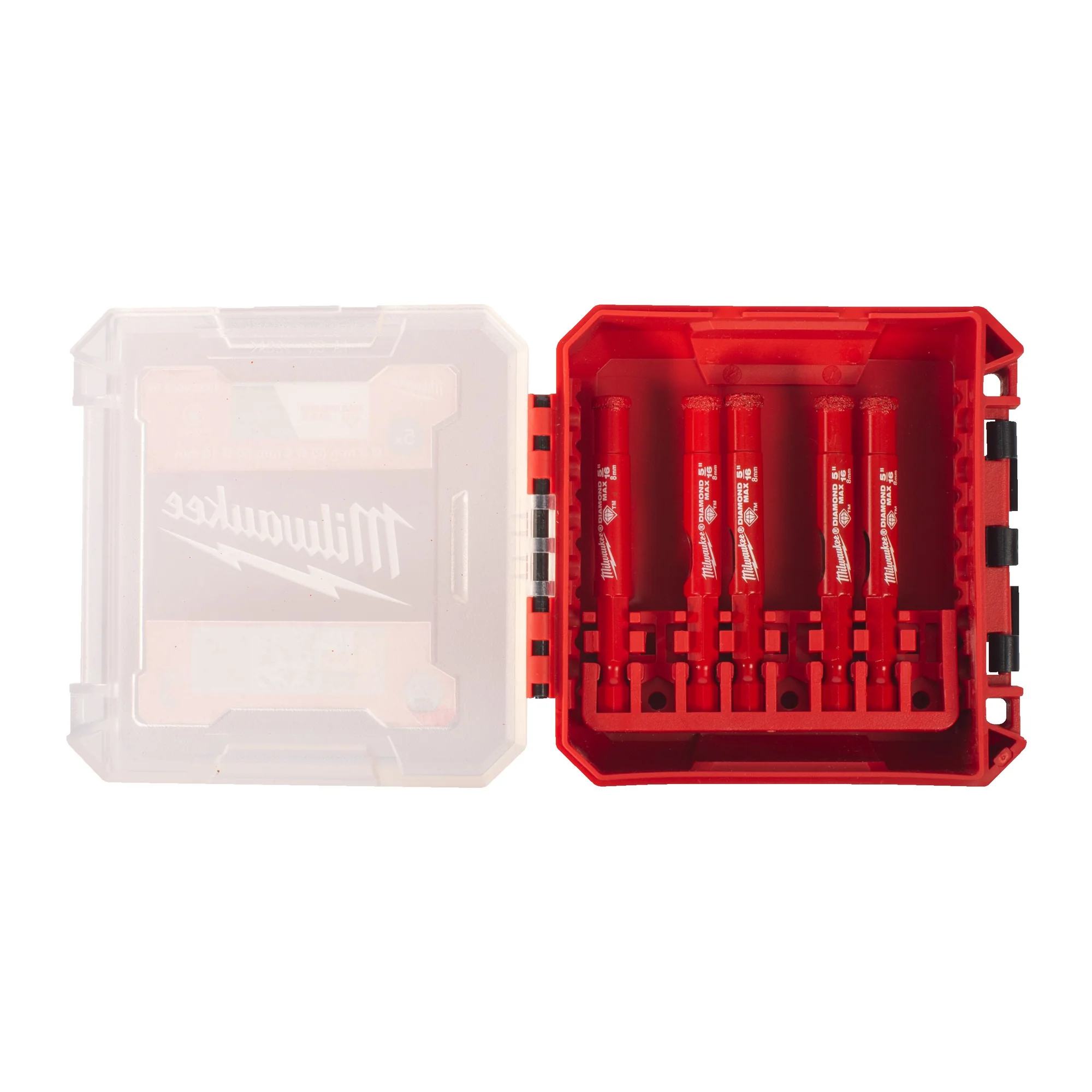 Milwaukee DIAMOND MAX Elmas Karot Ucu 8 mm — 5'li Paket