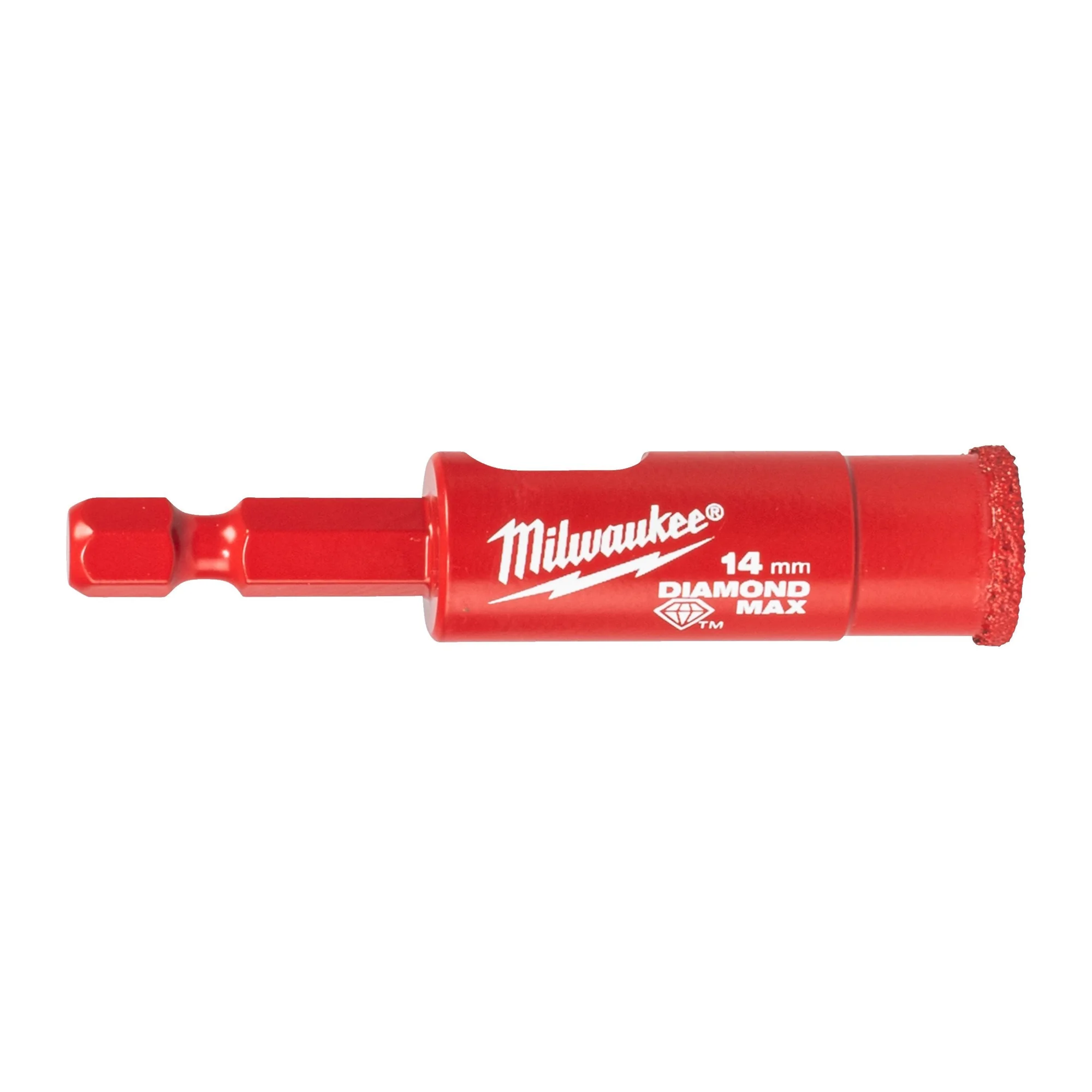 Milwaukee DIAMOND MAX Elmas Fayans Delici Ø 14 mm — 1/4" Hex