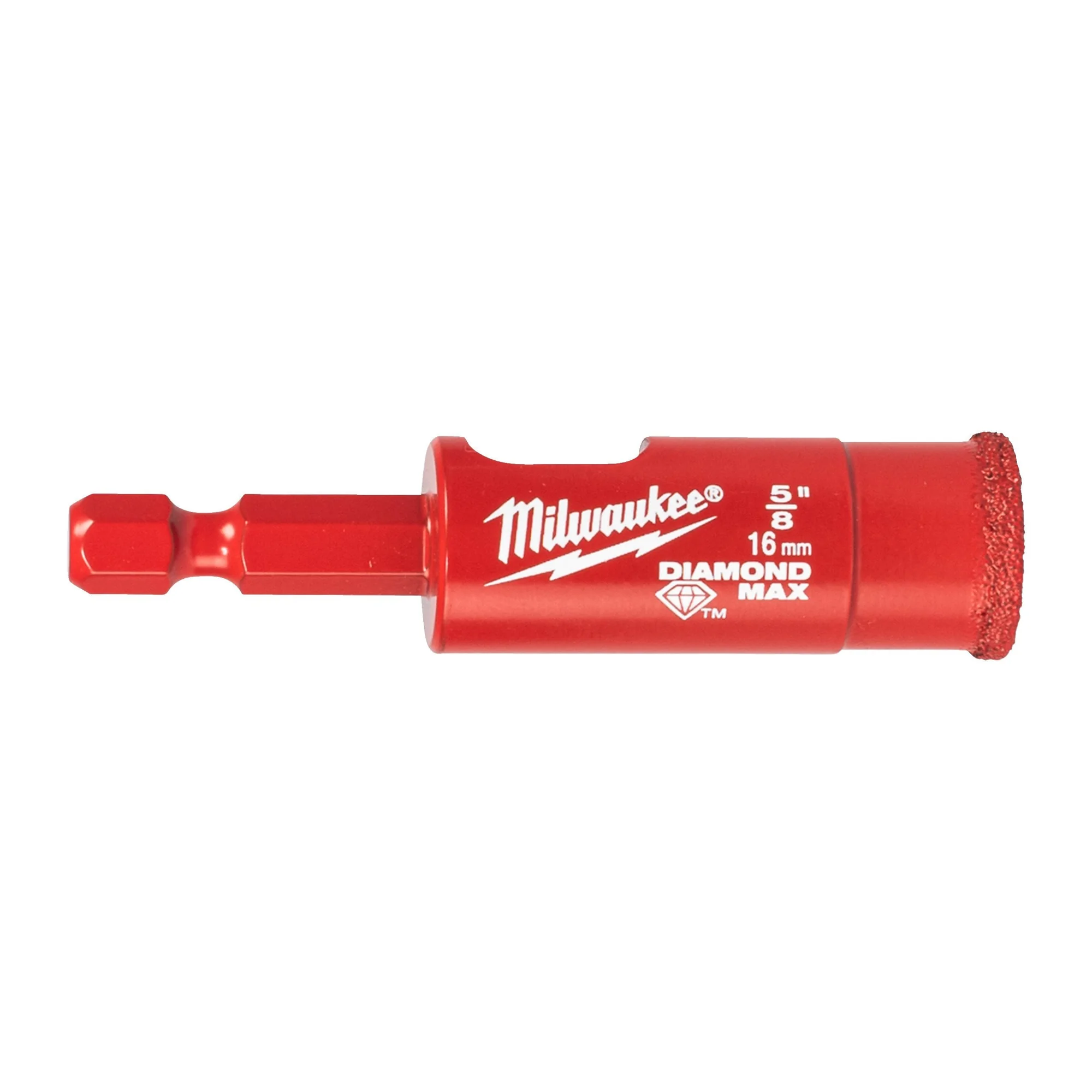 Milwaukee DIAMOND MAX Elmas Fayans Delici Ø 16 mm — 1/4" Hex