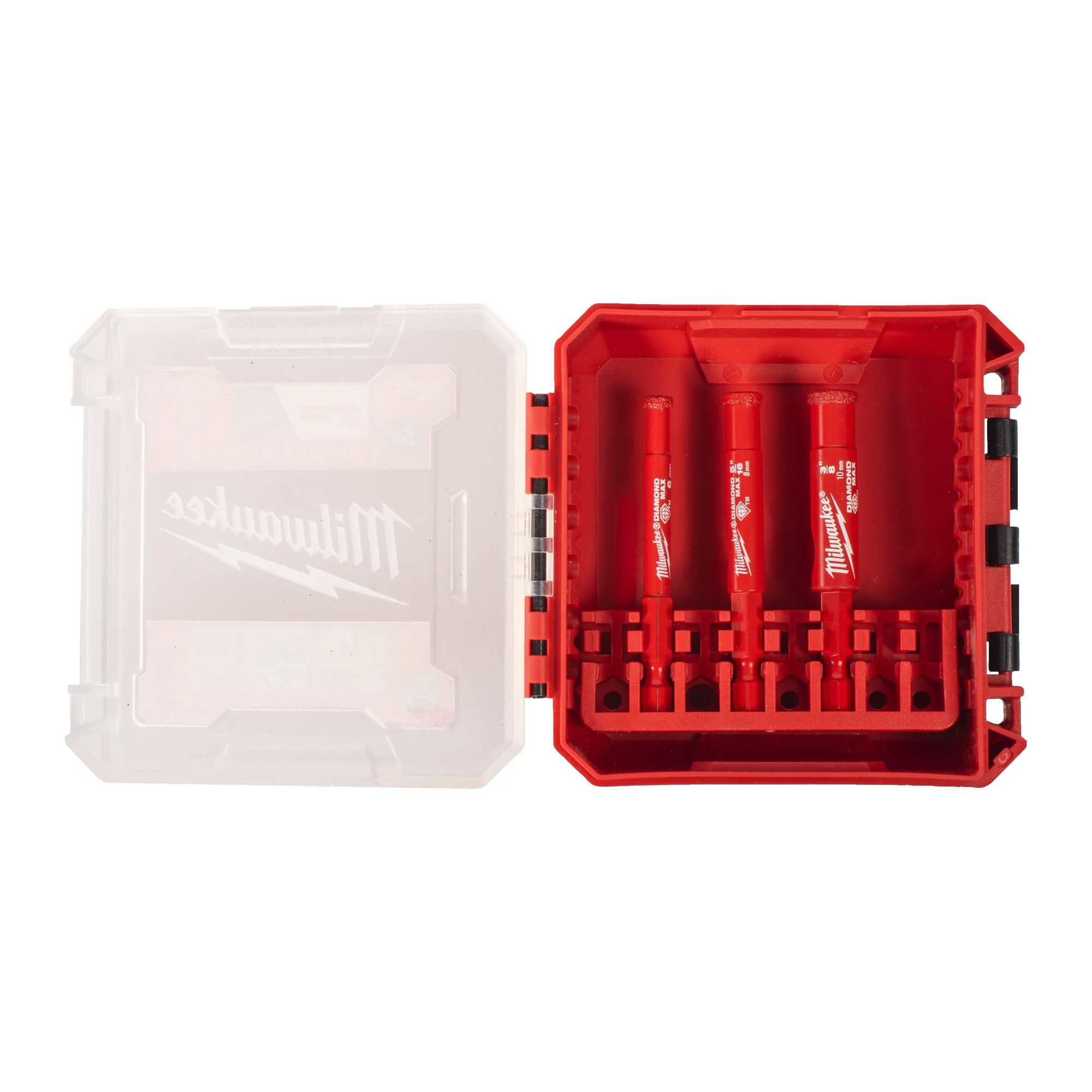 Milwaukee DIAMOND MAX Elmas Fayans Delici Seti 3 Parça (Ø6 · 8 · 10 mm) — 1/4" Hex
