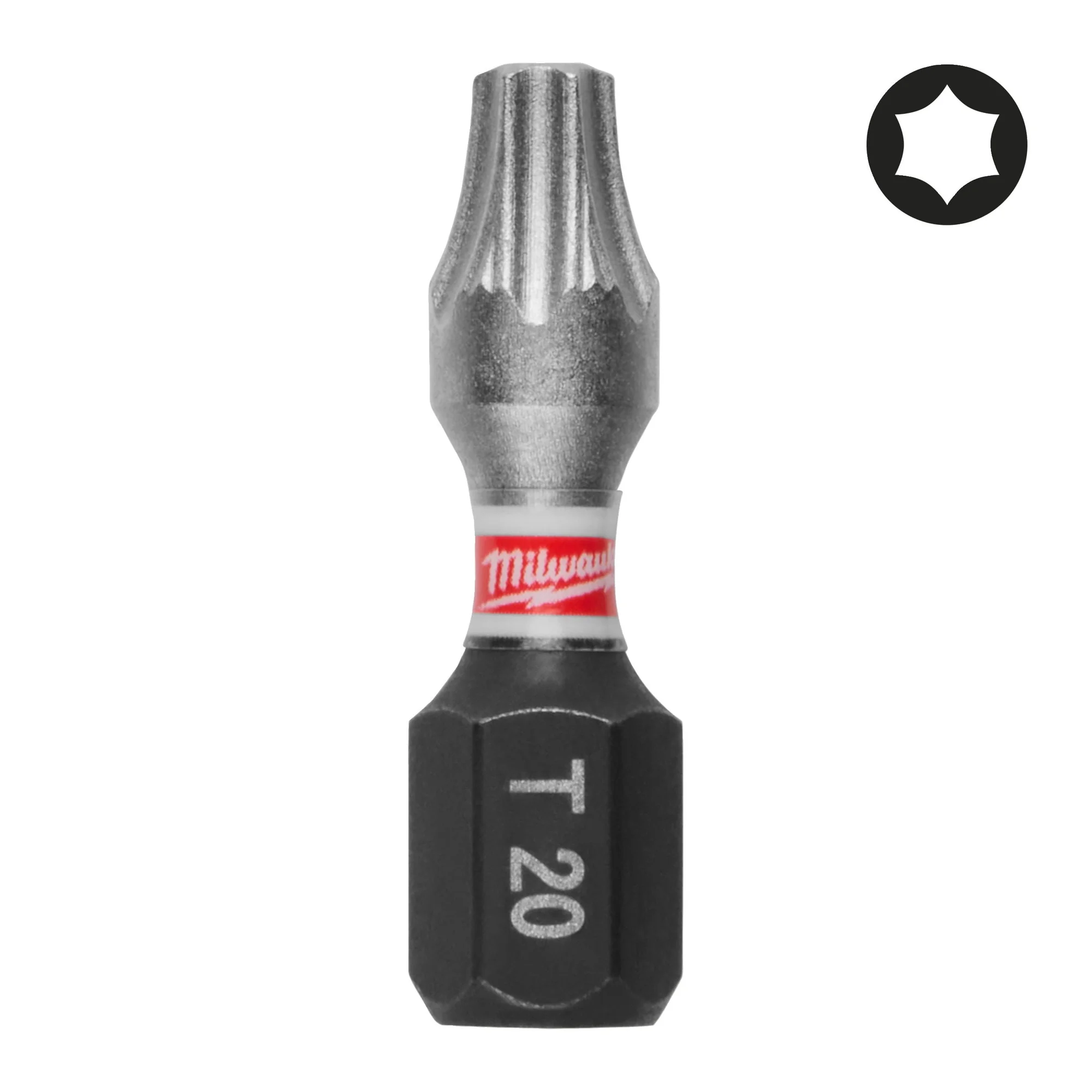 Milwaukee Bits Uç TX 20 25 mm 3'lü Paket SHOCKWAVE