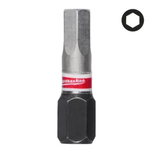 Milwaukee Bits Uç HEX 5,0 mm 25 mm 2'li Paket SHOCKWAVE Impact