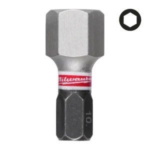 Milwaukee Bits Uç HEX 10 25 mm 3'lü Paket SHOCKWAVE