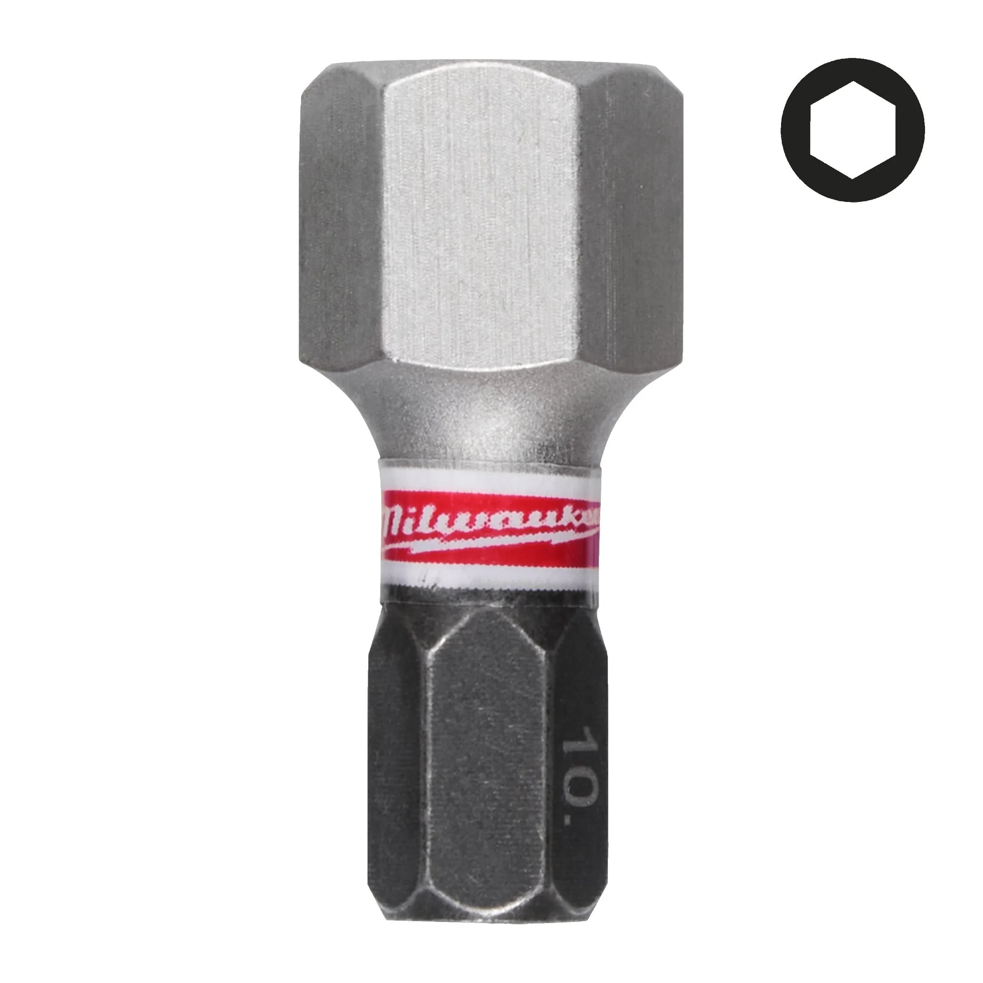 Milwaukee Bits Uç HEX 10 25 mm 3'lü Paket SHOCKWAVE