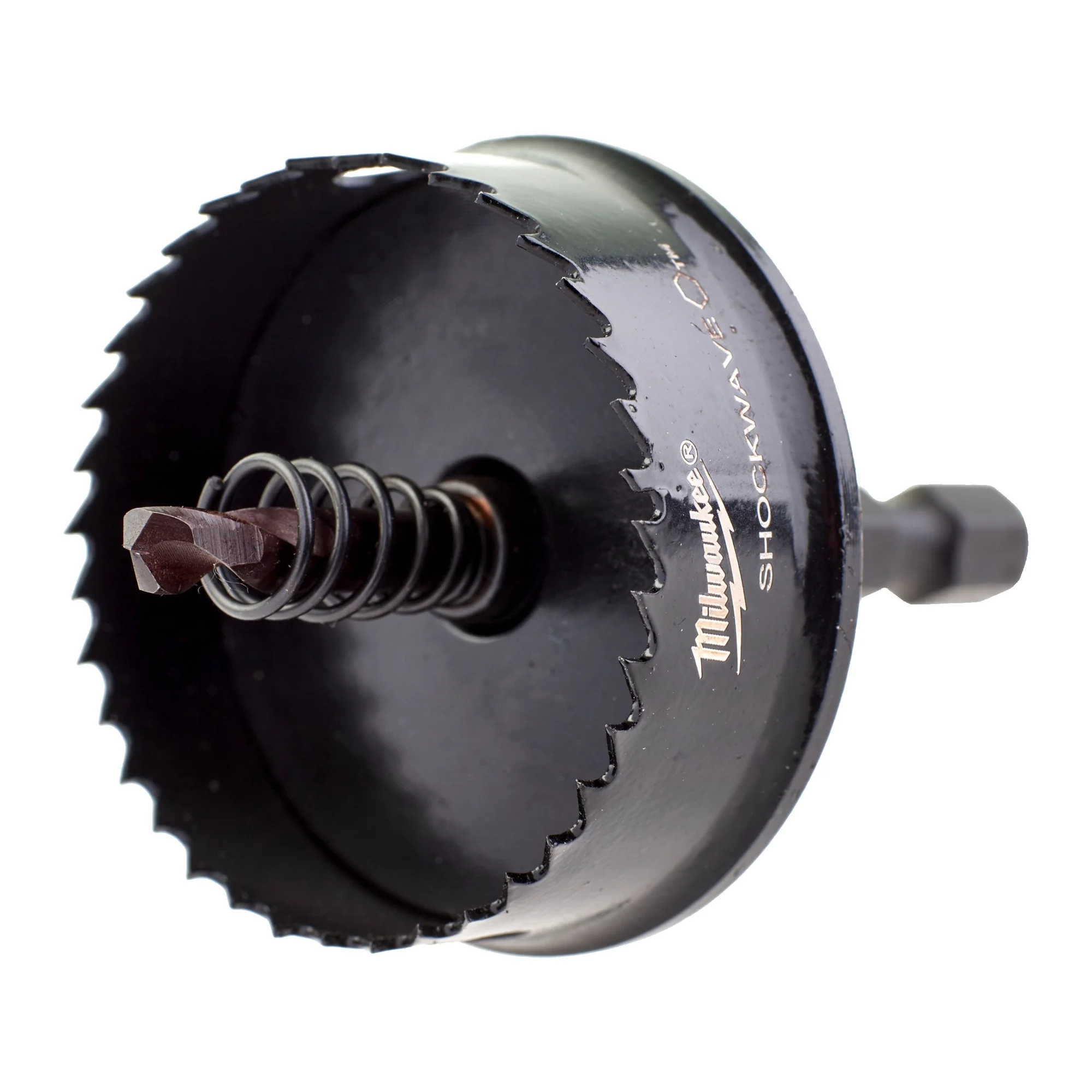 Milwaukee SHOCKWAVE Panç 38 mm — Adaptörlü