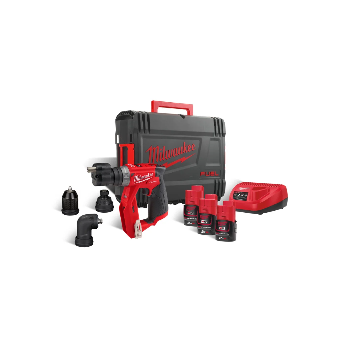 Milwaukee M12 Fddxkıt-203x Akülü Değişken Mandrenli Matkap & Vidalama