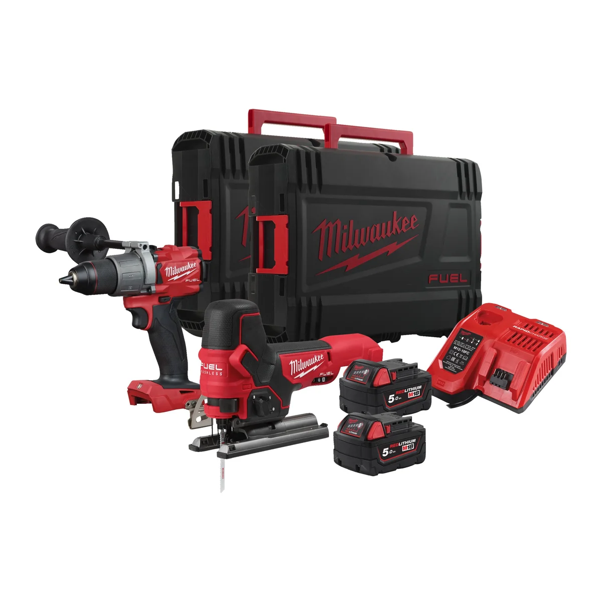 Milwaukee M18 Fpp2aa2-502x M18 Fuel Darbeli Matkap Ve Dekupaj Testere 2'li Set